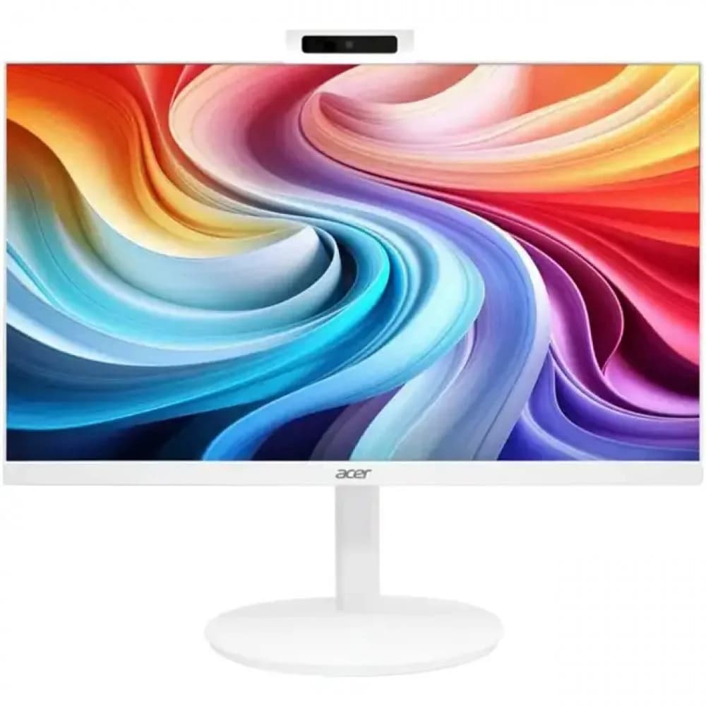 Моноблок Acer Aspire C27-1 (White) / Core 5 120U / 16 ГБ DDR4 3200 / 512 ГБ / 27" FullHD 120 Гц / 5MP QHD / wls / Adj / 90 Вт, внешний