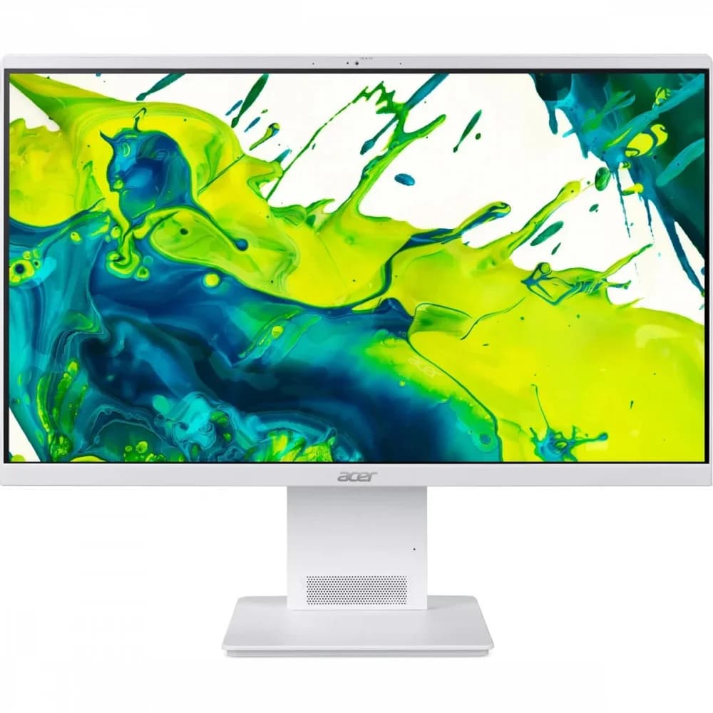 Моноблок Acer Aspire S24B-GLNL 23.8" Full HD Core Ultra 5 226V (2.1) 16Gb SSD512Gb Arc graphics Eshell GbitEth WiFi BT 90W клавиатура мышь Cam белый 1920x1080