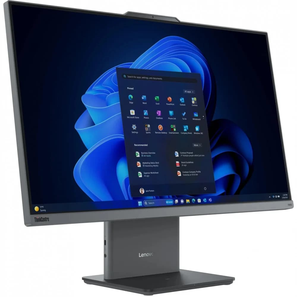 ThinkCentre neo 50a 27 Gen 5, Intel® Core™ i5-13420H (E-cores up to 3.40GHz, 12MB), No Operating System, 8.0GB, 1x512GB SSD M.2 2280 PCIe Gen4 QLC, Intel® UHD Graphics,BT 5.1 or above,WiFi6 AX201 2x