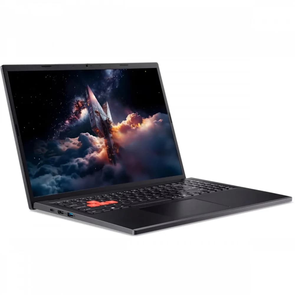 Ноутбук Acer Nitro Lite 16 NL16-71G-539D Intel Core 5 210H/16Gb/SSD512Gb/RTX4050 6Gb (45W)/16"/IPS/WUXGA/1920x1200/180Hz/NoOS/Black/1.95kg (NH.DAECD.002)