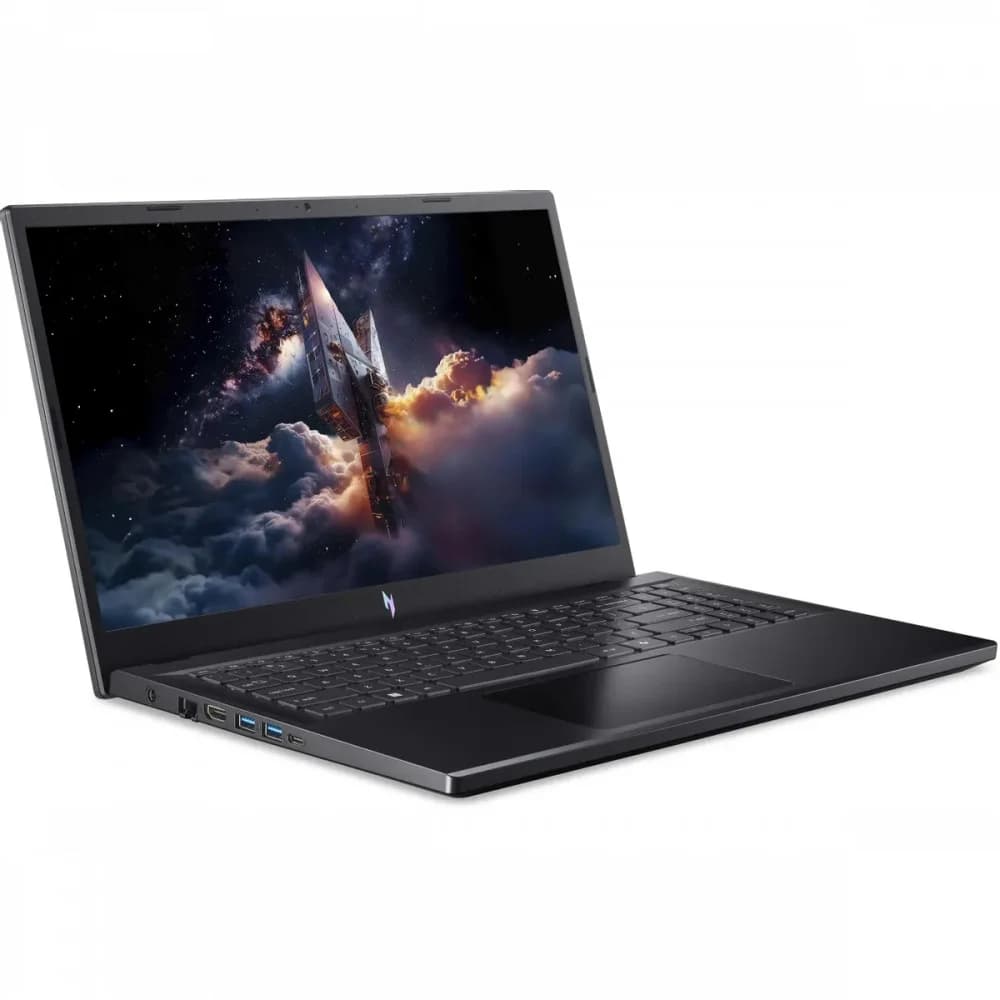 Ноутбук Acer Nitro V 15 ANV15-52-57BB Core i5 13420H 16Gb SSD512Gb NVIDIA GeForce RTX5050 8Gb 15.6" IPS FHD (1920x1080) Windows 11 Home Multi Language black WiFi BT Cam (NH.U1PAA.004)