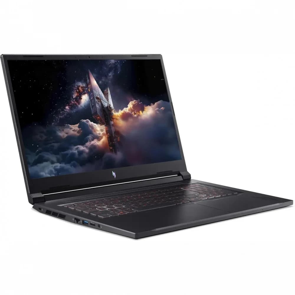 Ноутбук Acer Nitro V 17 AI ANV17-41-R6A6 AMD Ryzen 7 260/16Gb/SSD1Tb/RTX5060 8Gb/17.3"/IPS/FHD/1920x1080/144Hz/NoOS/Black (NH.QYVCD.005)