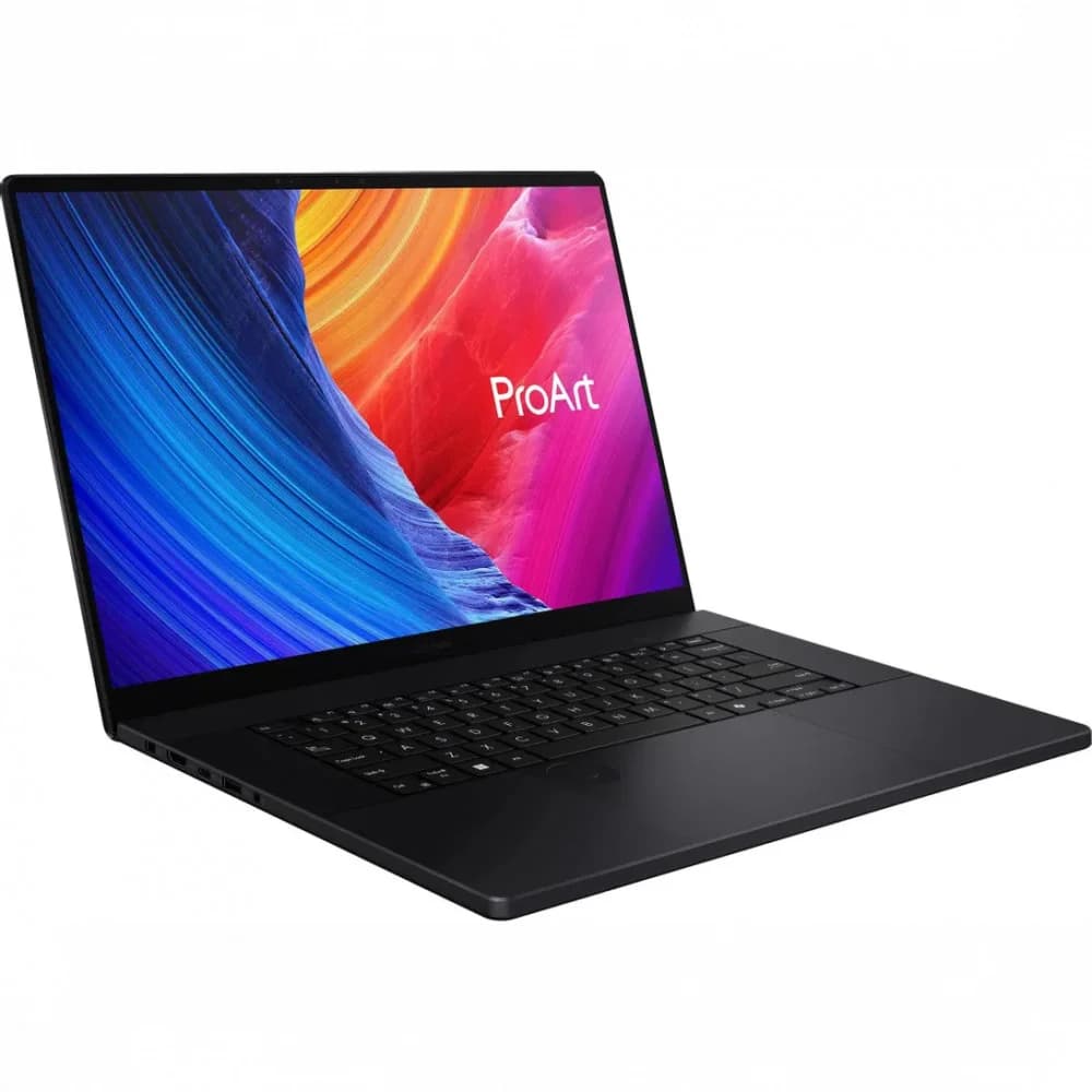 Ноутбук Asus ProArt P16 H7606WW-SE009X Ryzen AI 9 HX 370 64Gb SSD2Tb NVIDIA GeForce RTX5080 16Gb 16" OLED Touch 4K (3840x2400) Windows 11 Pro black WiFi BT Cam (90NB17F1-M00250)