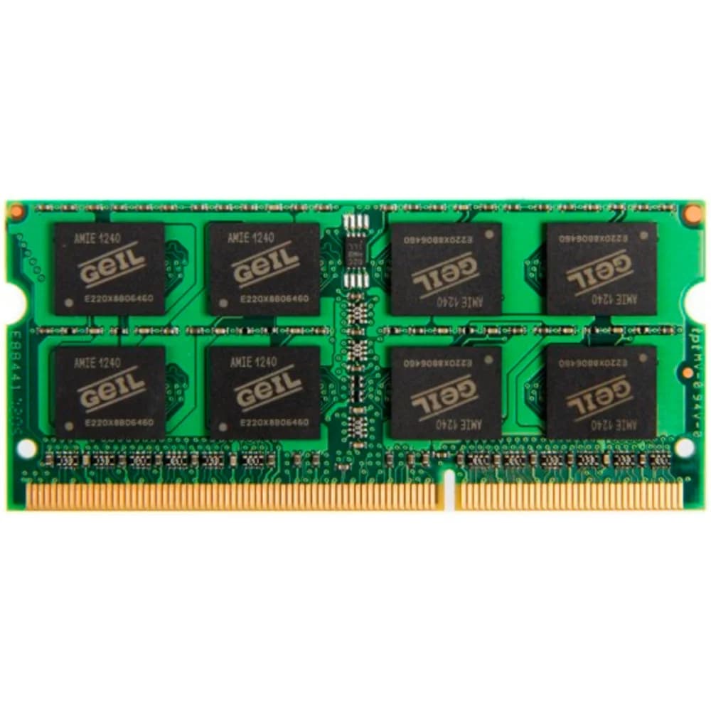 Для ноутбука 8Gb DDR3 1600Mhz GEIL PC3 12800 GS38GB1600C11S 1,5V oem