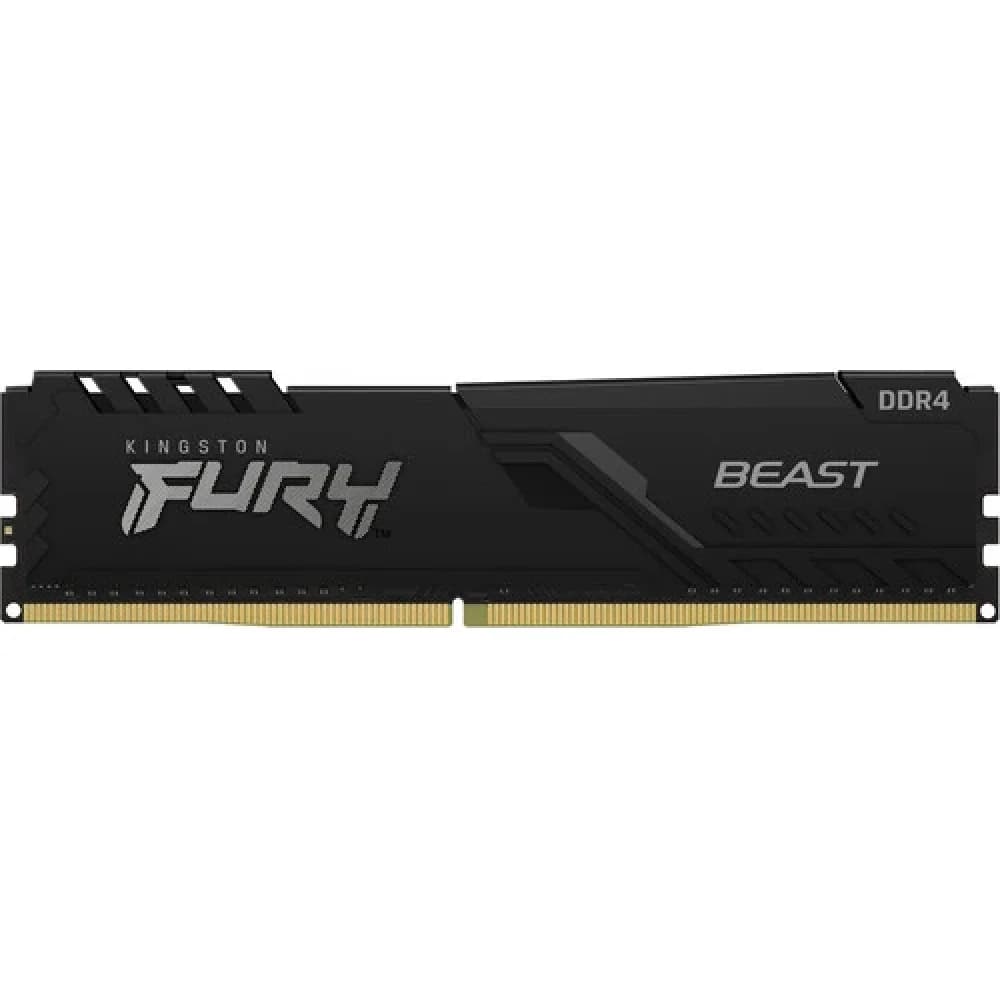 Память оперативная/ Kingston 16GB 3200MT/s DDR4 CL16 DIMM (Kit of 2) FURY Beast Black (Select Regions ONLY)