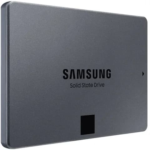 Твердотельный накопитель SSD Samsung 870 QVO MZ-77Q8T0BW 8TB 2.5" Client SATA 6Gb/s, 560/530, IOPS 98/88K, MTBF 1.5M, QLC, 4096MB, 2880TBW, 0.33DWPD, RTL (396014) {10}