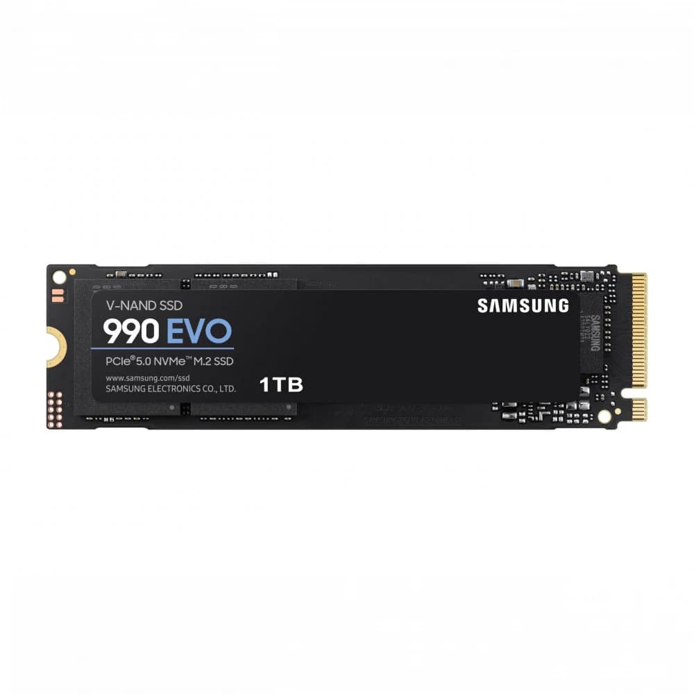 SSD M.2 (PCI-E NVMe 2.0 Gen 4.0 x4) 1Tb Samsung 990 EVO 1year