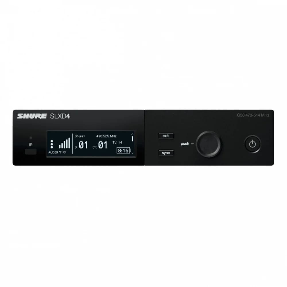 Цифровой одноканальный приёмник Shure SLXD4