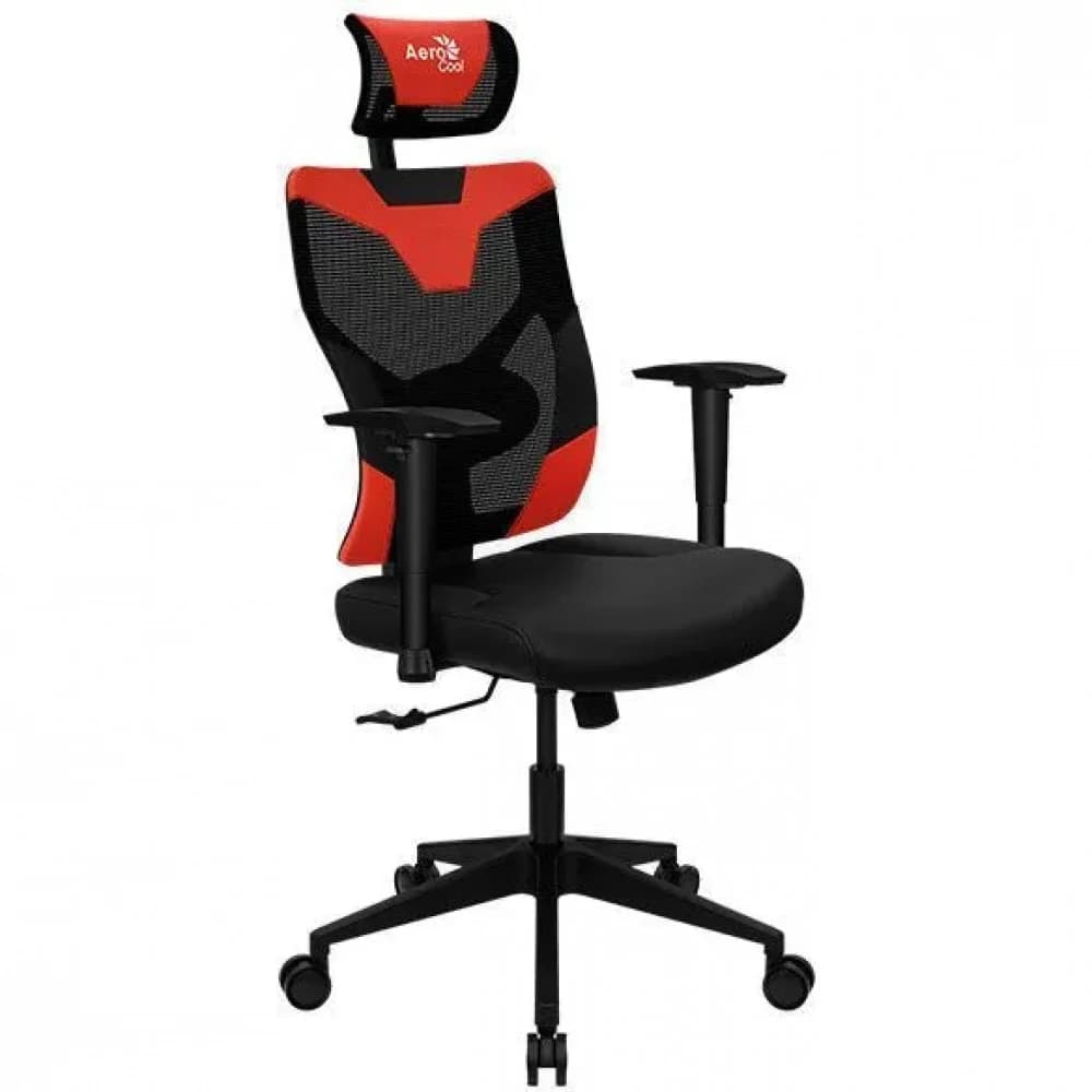 Кресло игровое Aerocool Guardian красный