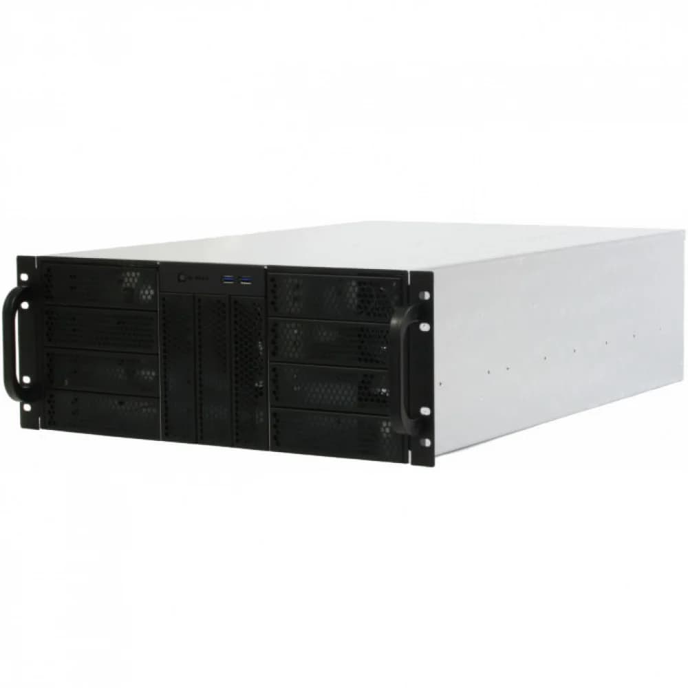 Procase RE411-D11H0-FE-65 Корпус 4U server case,11x5.25+0HDD,черный,без блока питания,глубина 650мм,MB EATX 12"x13",панель вентиляторов 3х120
