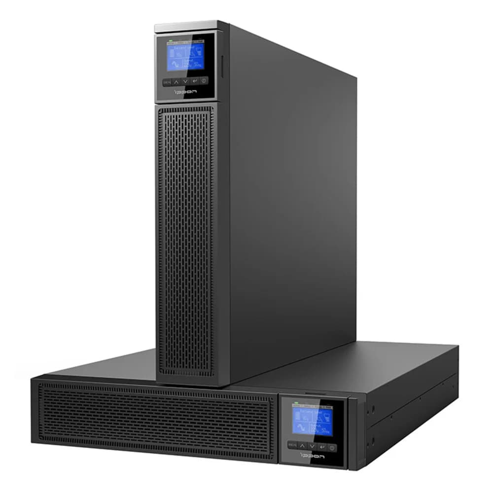 ИБП Ippon Innova RT II 6000 On-Line UPS 6000VA, 6000Вт, чист. синусоида, 4xC13+2xC19+КБ, USB/RS232 , бат., LCD, 5U