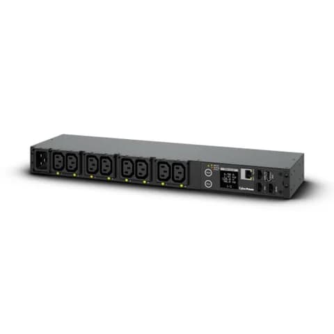 Панель питания распределительная CyberPower PDU PDU41005 (PDU20SWHVIEC8FNET) Switched, 1U type, 16Amp, plug IEC 320 C20, (8) IEC 320 C13 -EOL