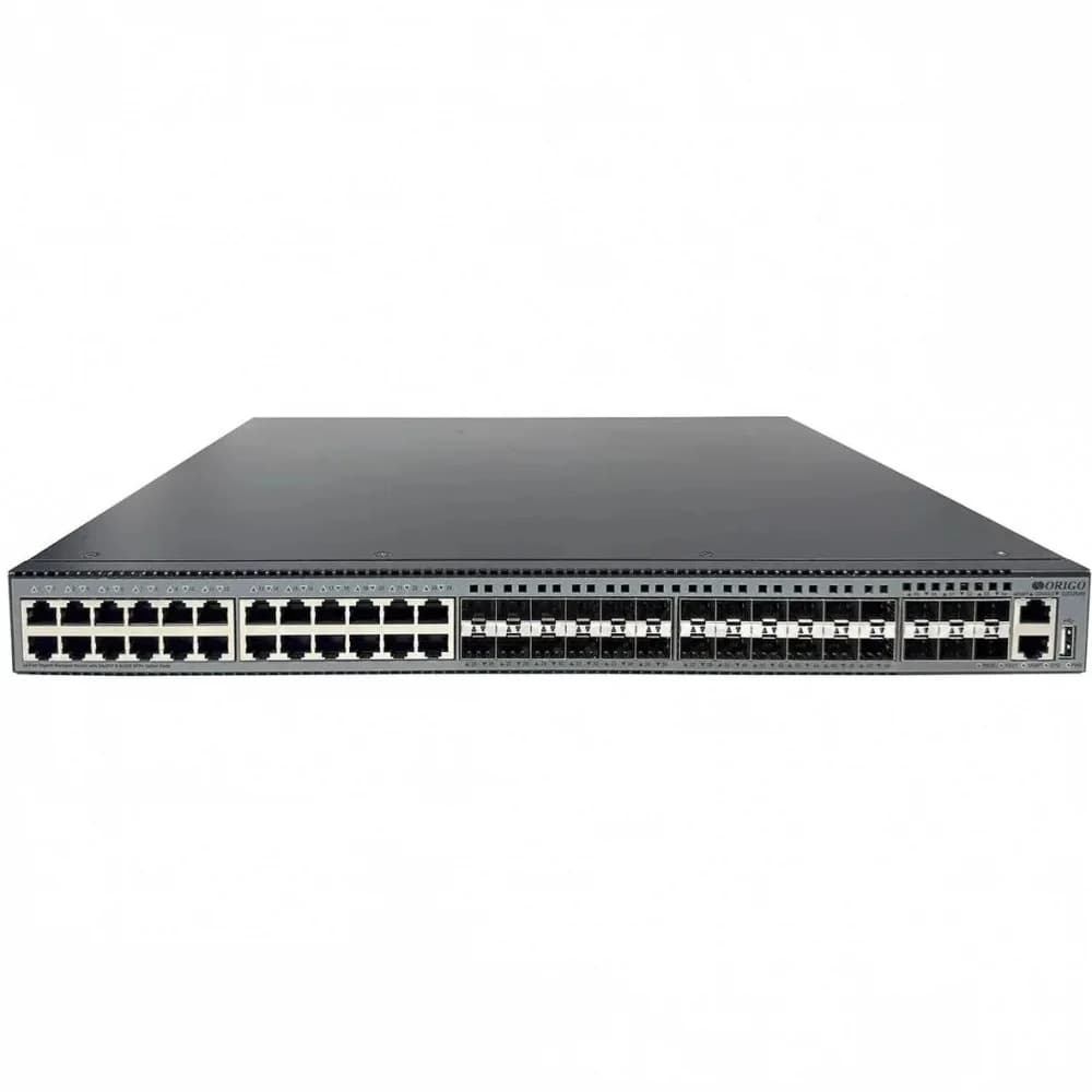 Коммутатор ORIGO OS3254M/A1A Управляемый L3 коммутатор 24x1000Base-T, 24x100/1000Base-X SFP, 6x10G SFP+