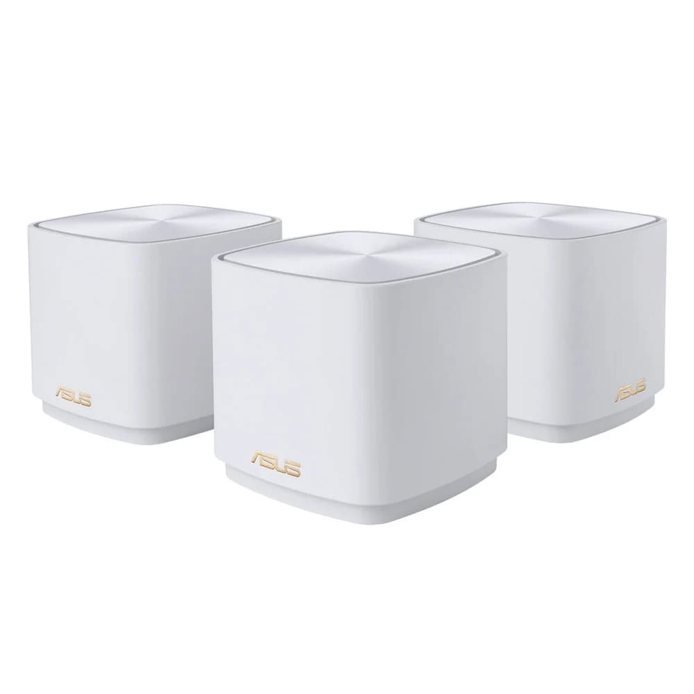 Маршрутизатор ASUS XD5(W-3-PK) WiFi 6 2x1G+2x1G+2x1G 2402+574Mbps 5GHz/2.4GHz (90IG0750-MO3B20 )