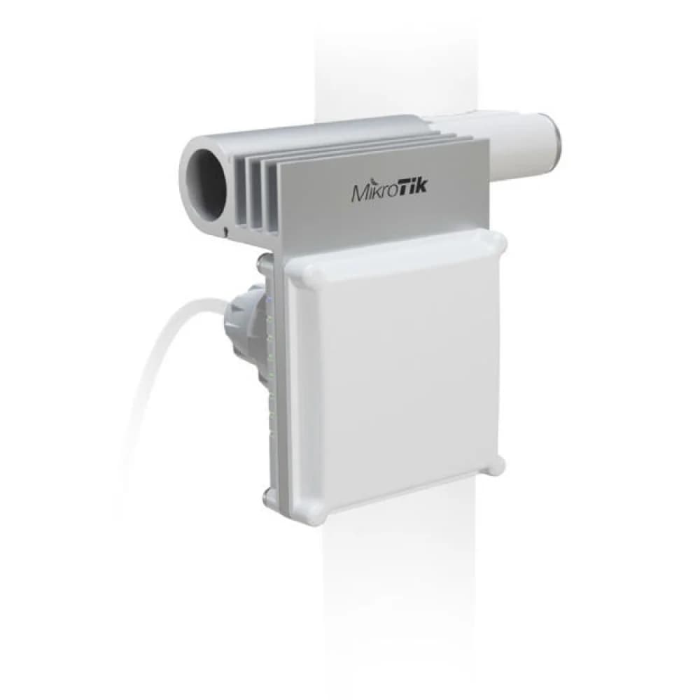 MikroTik CubeSA 60Pro ac (60Ghz antenna, 802.11ay wireless and 5GHz 802.11ac backup, 4 core x 716MHz CPU, 256MB RAM, 1 x Gigabit LAN port, RouterOS L4, POE, PSU) for use as an AP in Point-to-Multipo