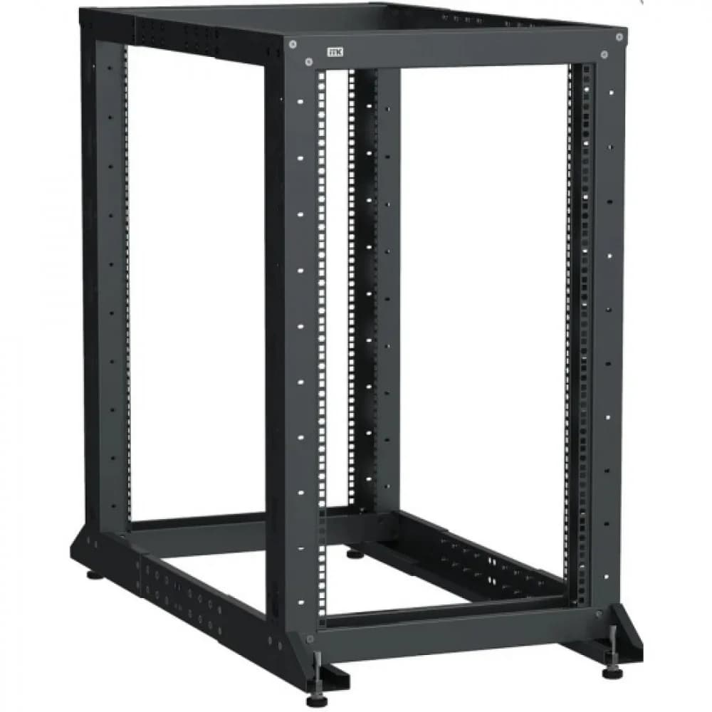 Стойка двухрамная ITK Linea LF05-33U61-2GM 33U 600ммX1000мм 700кг черный