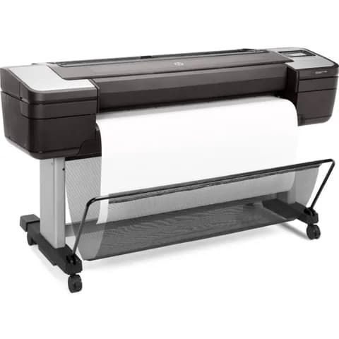 HP DesignJet T1700dr (44",2400x1200dpi, 26spp(A1), 128Gb(virtual), HDD500Gb, host USB type-A/GigEth,stand,sheet feed,2 rollfeed,autocutter, TouchScreen, 6 cartridges/3 heads,2y warr)