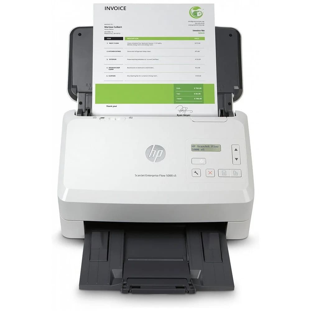 Сканер HP Europe/ScanJet Enterprise Flow 5000 s5/A4/7500 листов в день 6FW09A#B19