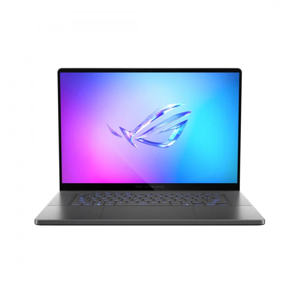 Ноутбук, ASUS, ROG Zephyrus G16 GU605CM-QR104, 90NR0M21-M00590, 16",2.5K 2560x1600, OLED, 240Hz, Core Ultra 7 255H, 32GB LPDDR5X, 1TB SSD M.2, NVIDIA GeForce RTX 5060, 8GB GDDR7, DOS, Серый + Чехол