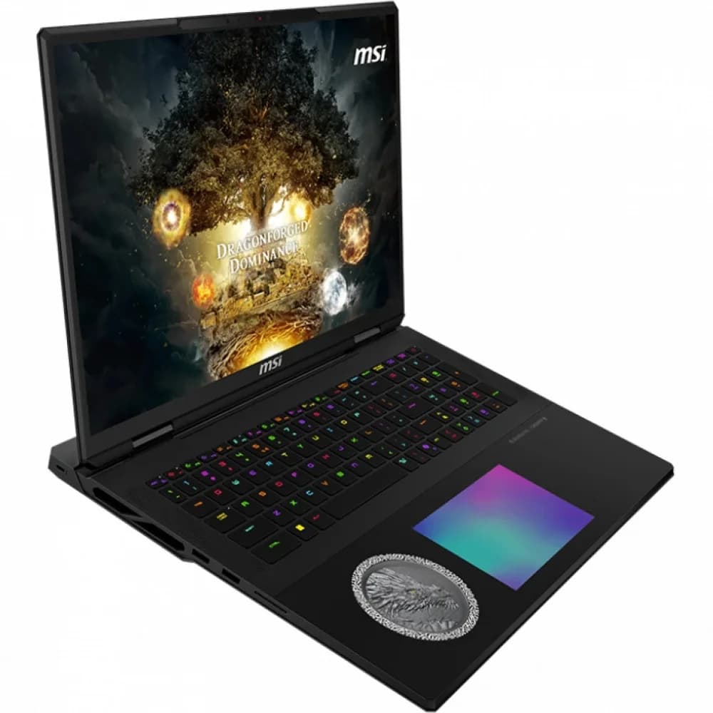Ноутбук MSI Titan Dragon Edition 18 HX AI A2XWJG-205RU Core Ultra 9 275HX 64Gb SSD4Tb NVIDIA GeForce RTX5090 24Gb 18" IPS UHD+ (3840x2400) Windows 11 black WiFi BT Cam (9S7-1824A5-205)