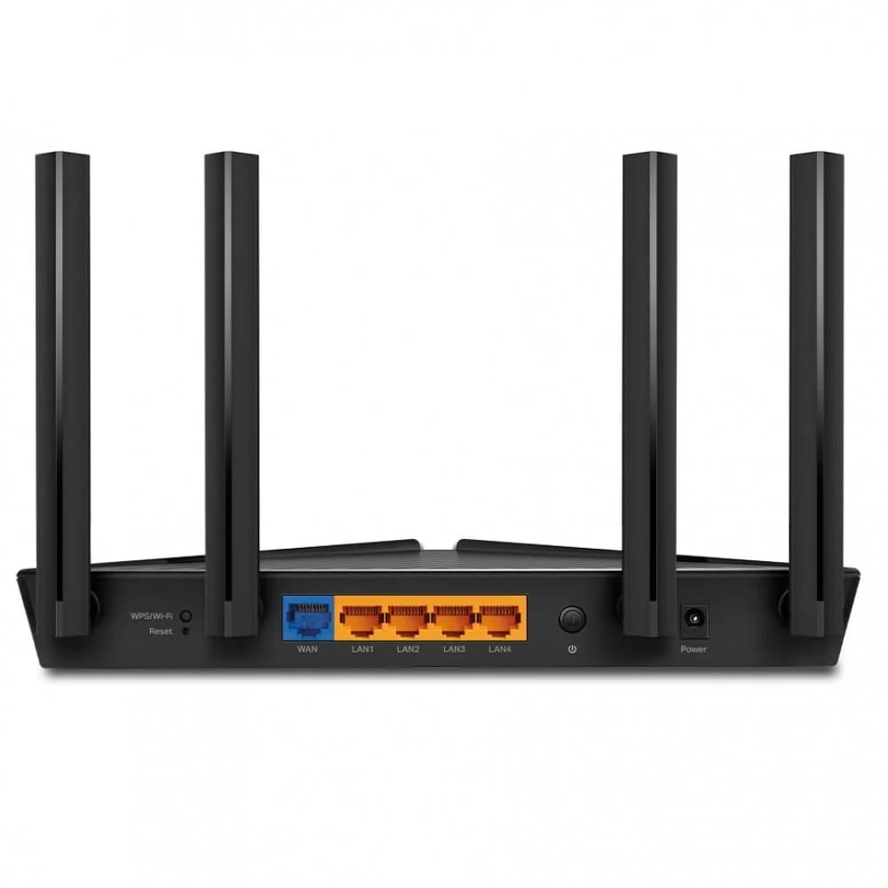 Маршрутизатор беспроводной AX3000 GbE Tp-Link Archer AX53 Wi‑Fi 6 AX3000 Dual Band Wireless Gigabit Router, 2402 Мбит/с 5 GHz 11ax + 574Mbps 2.4GHz 11ax, cовместим со стандартами Wi-Fi 802.11a/b/g/n