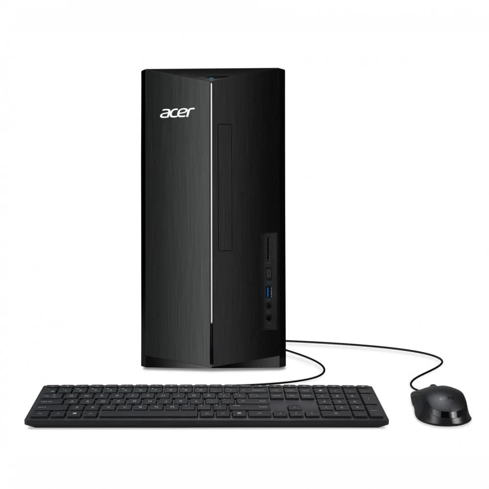 ПК Acer Aspire TC-1785\ Tower Gaming\ Intel Core i5 14400F\ 16 ГБ DDR5 5600\ 1 ТБ M.2 NVME SSD\ nVidia GeForce RTX5050 8 ГБ GDDR6\ 400 Вт 80+Gold\ Gigabit LAN\ HD-audio\ проводные USB клавиатура и о