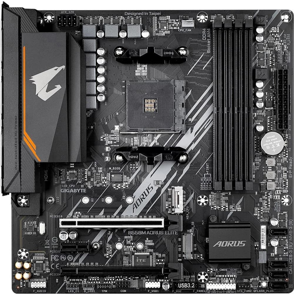 Материнская плата Gigabyte B550M Aorus Elite rev.1.3