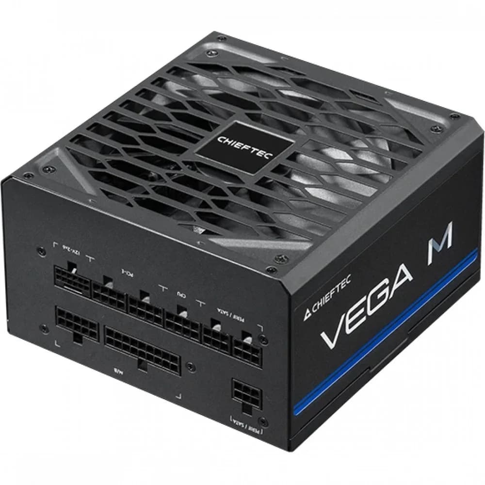 Chieftec Vega M PPG-850-C (ATX 3.1, 850W, 80 PLUS GOLD, Active PFC, 135mm fan, Gen5 PCIe, Full Cable Management) Retail