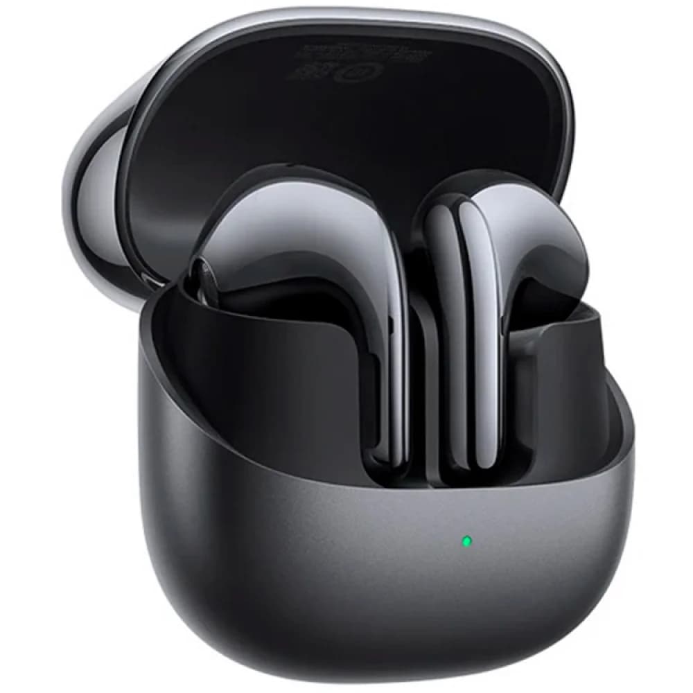 Наушники, Xiaomi, Buds 5 Graphite Black, BHR8118GL, M2341E1, 35mAh(наушники), 480mAh(зарядный кейс), Время работы наушников с одного заряда до 6 часов, Время работы с кейсом до 30 часов, Type-C, Вре