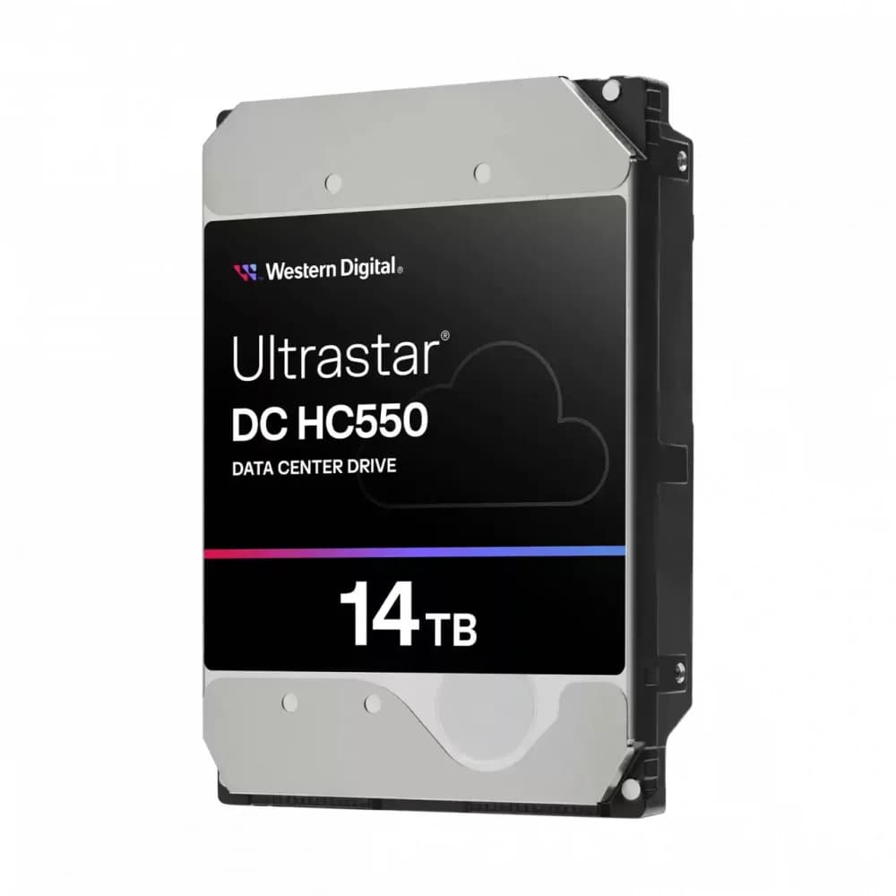 HDD SATA 14000 GB Western Digital Ultrastar, DC HC550, WUH721814ALE6L4, 7200rpm, 512MB, SATA 6 Gb/s