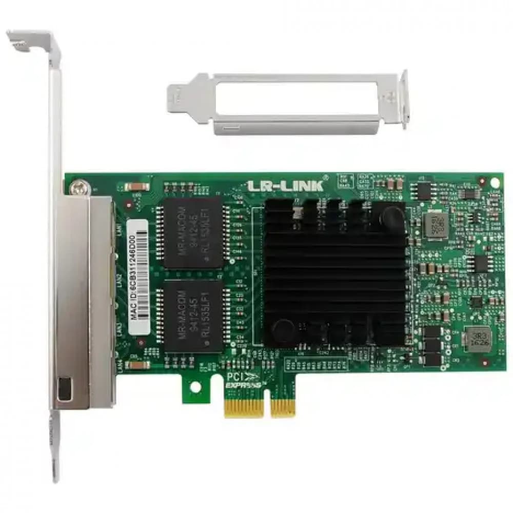 Сетевой адаптер PCIE 1G 4XRJ45 LREC9224PT LR-LINK