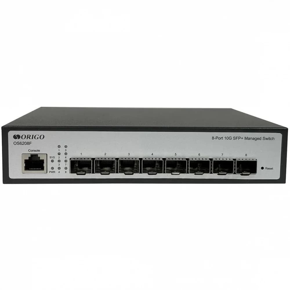 Коммутатор Origo OS6208F OS6208F/A1A 8SFP+ управляемый