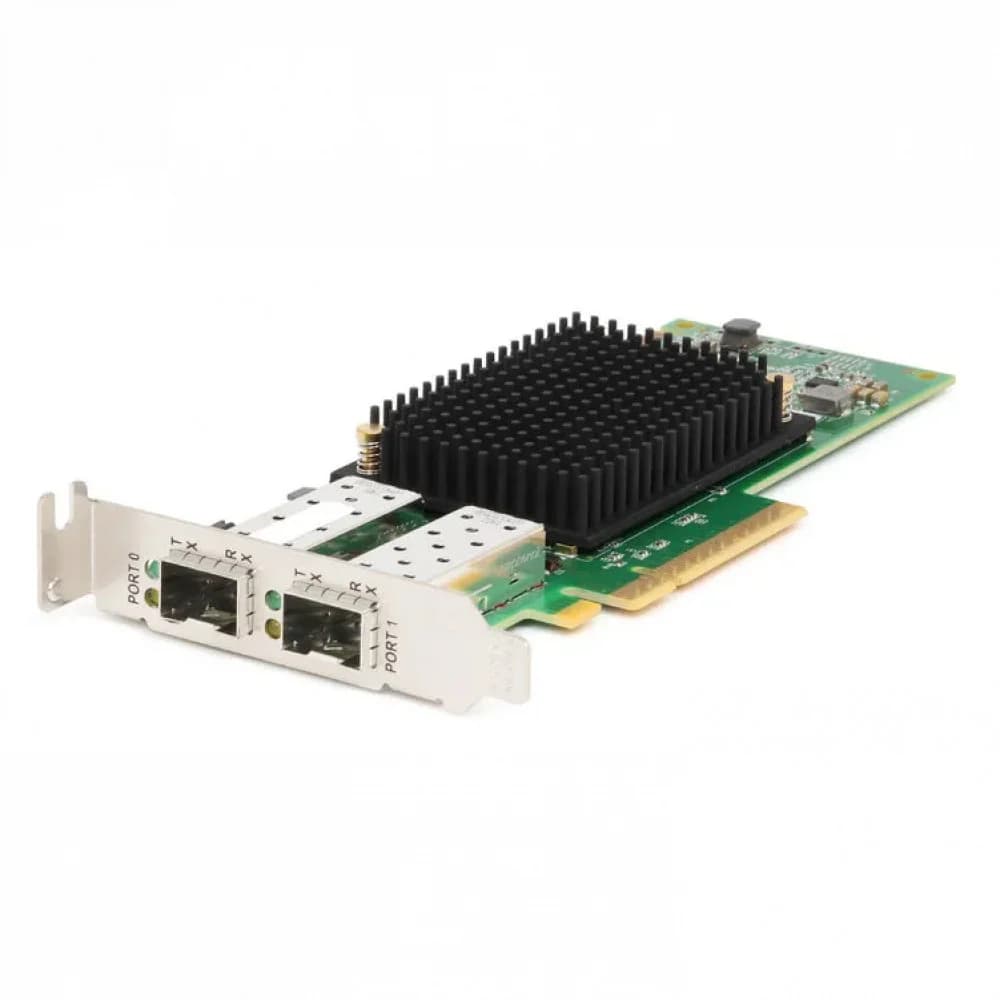 Emulex LPE35002, Dual Port 32GB Fibre Channel HBA, Low Profile