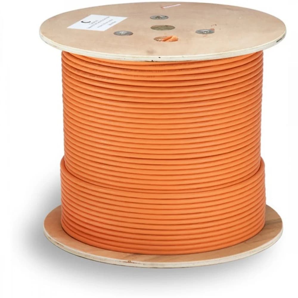 Cabeus FTP-4P-Cat.6-SOLID-LSZH Кабель витая пара экранированная FTP (F/UTP), категория 6, 4 пары (23 AWG), одножильный, LSZH, нг(А)-HF, (305 м)