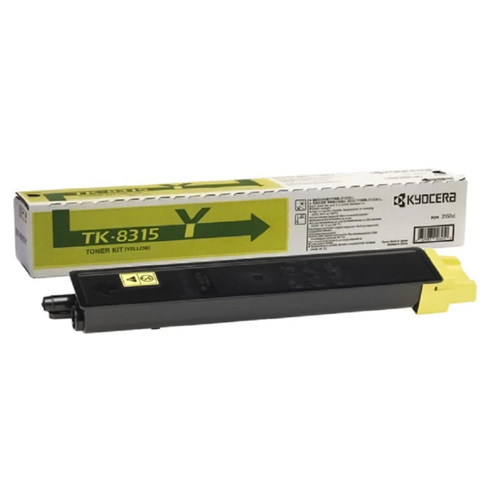 Тонер Картридж Kyocera TK-8315Y желтый для TASKalfa 2550ci (6000стр.).