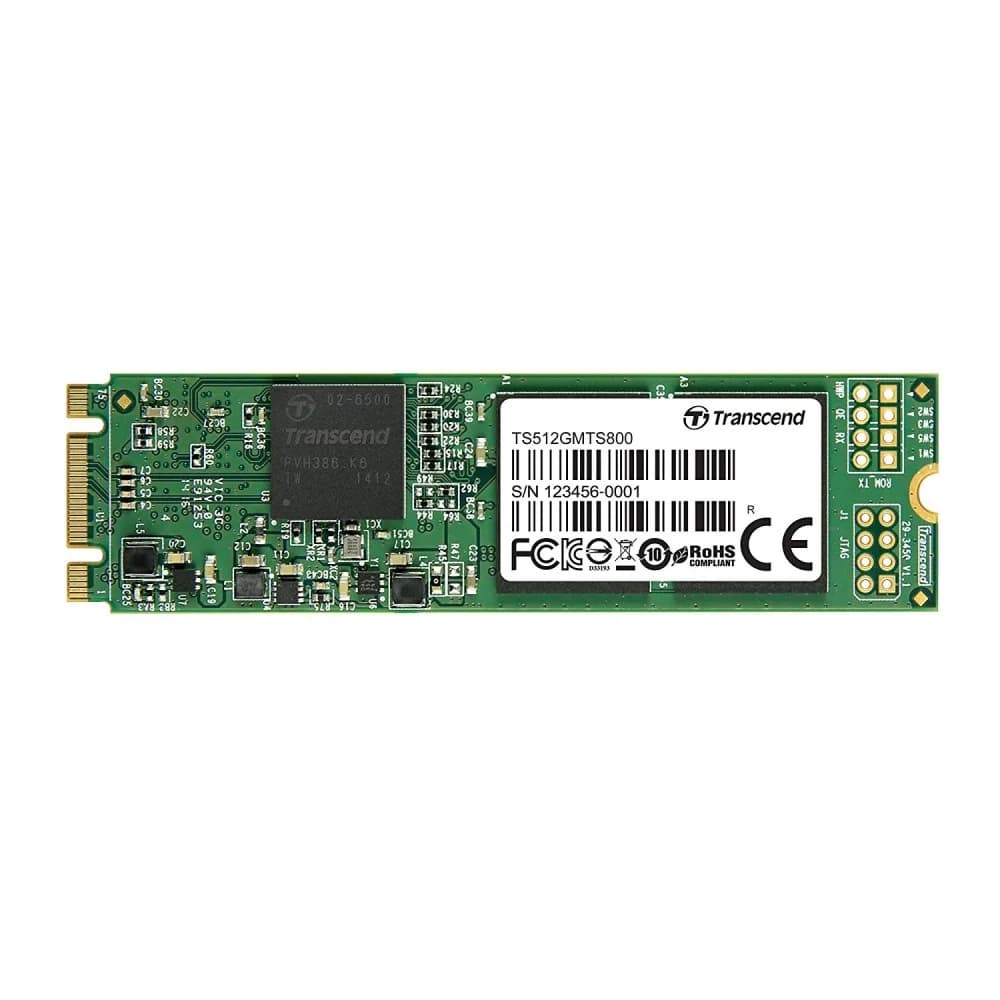Transcend 512GB M.2 SSD MTS 830 series (22x80mm) R/W: 560/520