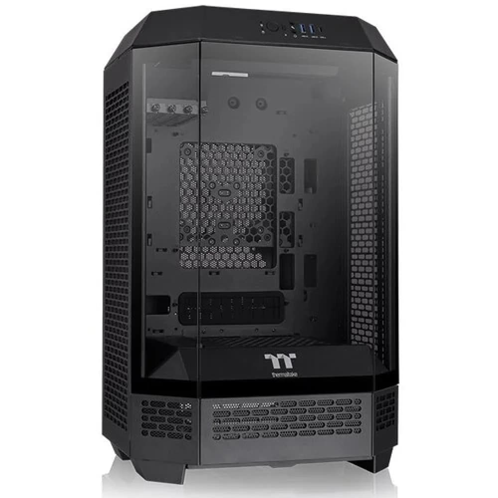 Корпус Thermaltake The Tower 300 черный без БП mATX 11x120mm 5x140mm 2xUSB3.0 2xUSB3.1 audio bott PSU