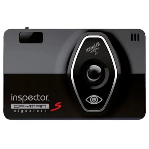 Видеорегистратор с радар-детектором Inspector CAYMAN S Signature черный 1080x1920 1080p 130гр. GPS Ambarella A12A20