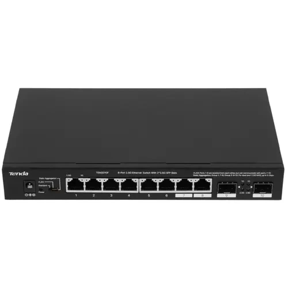 Коммутатор 8PORT 2.5G /2SFP TEM2010F TENDA