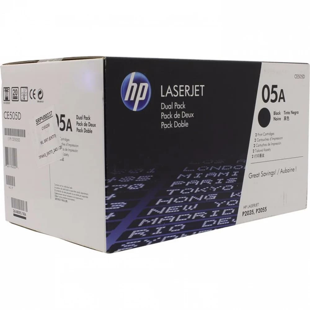 Cartridge HP/CE505D/Laser/black