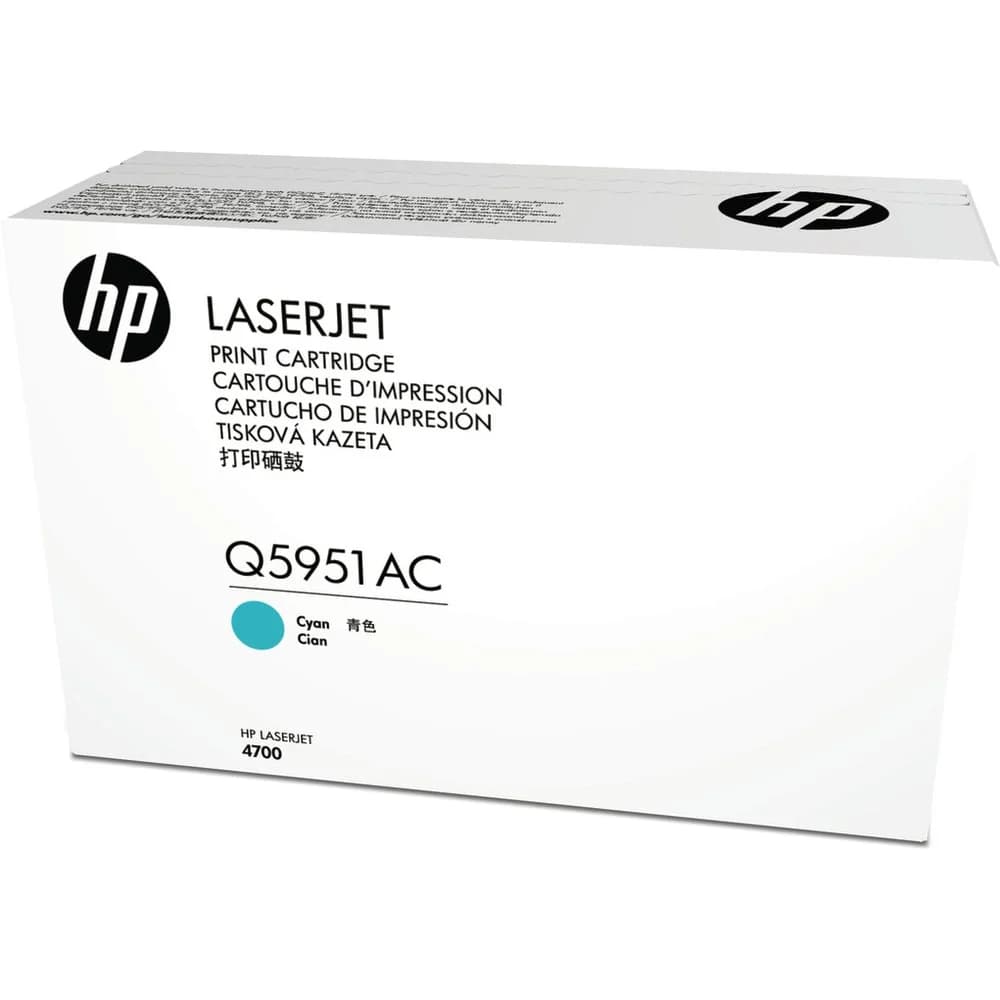 Cartridge HP для CLJ 4700, синий (10000 стр.) (белая упаковка)