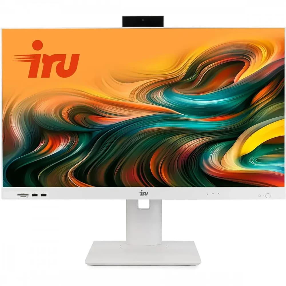 Моноблок IRU Strato 27" QHD i5 1235U (1.3) 16Gb SSD512Gb CR Windows 11 Professional GbitEth WiFi BT 120W Cam белый 2560x1440