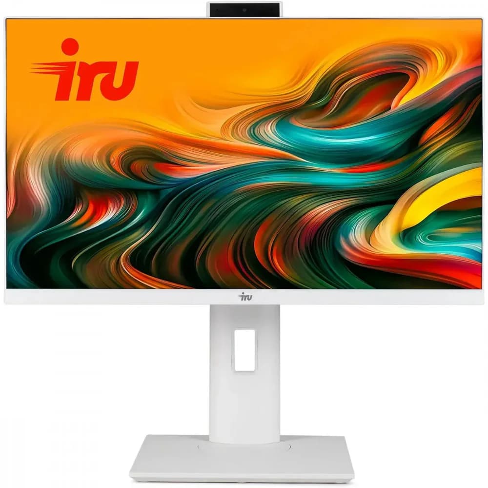 Моноблок IRU Tactio 23.8" Full HD i5 1235U (1.3) 16Gb SSD512Gb CR noOS GbitEth WiFi BT 120W Cam белый 1920x1080