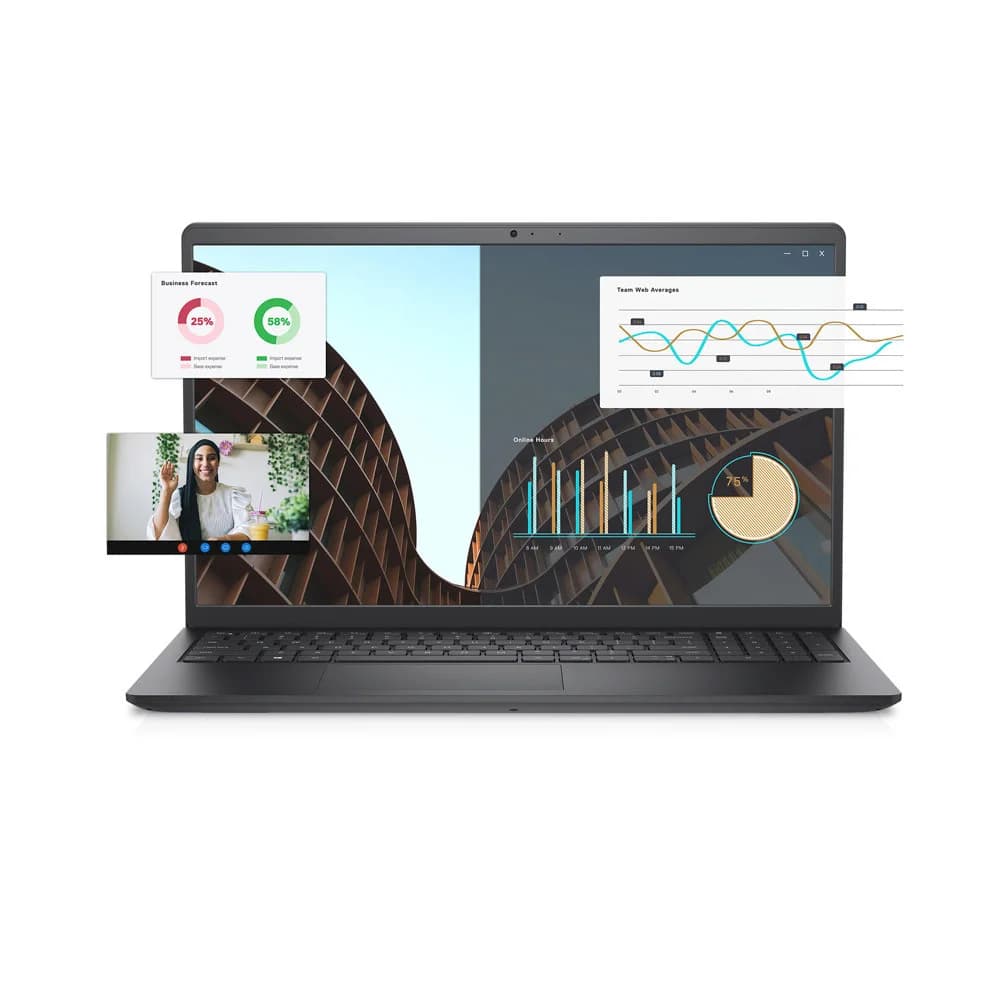 Ноутбук Dell/Vostro 3530/1г/Core i7/1355U/1,7 GHz/16 Gb/M.2 PCIe SSD/512 Gb/No ODD/Graphics/Intel Iris Xe/256 Mb/15,6 ''/1920x1080/Windows 11/Pro/64/Ч