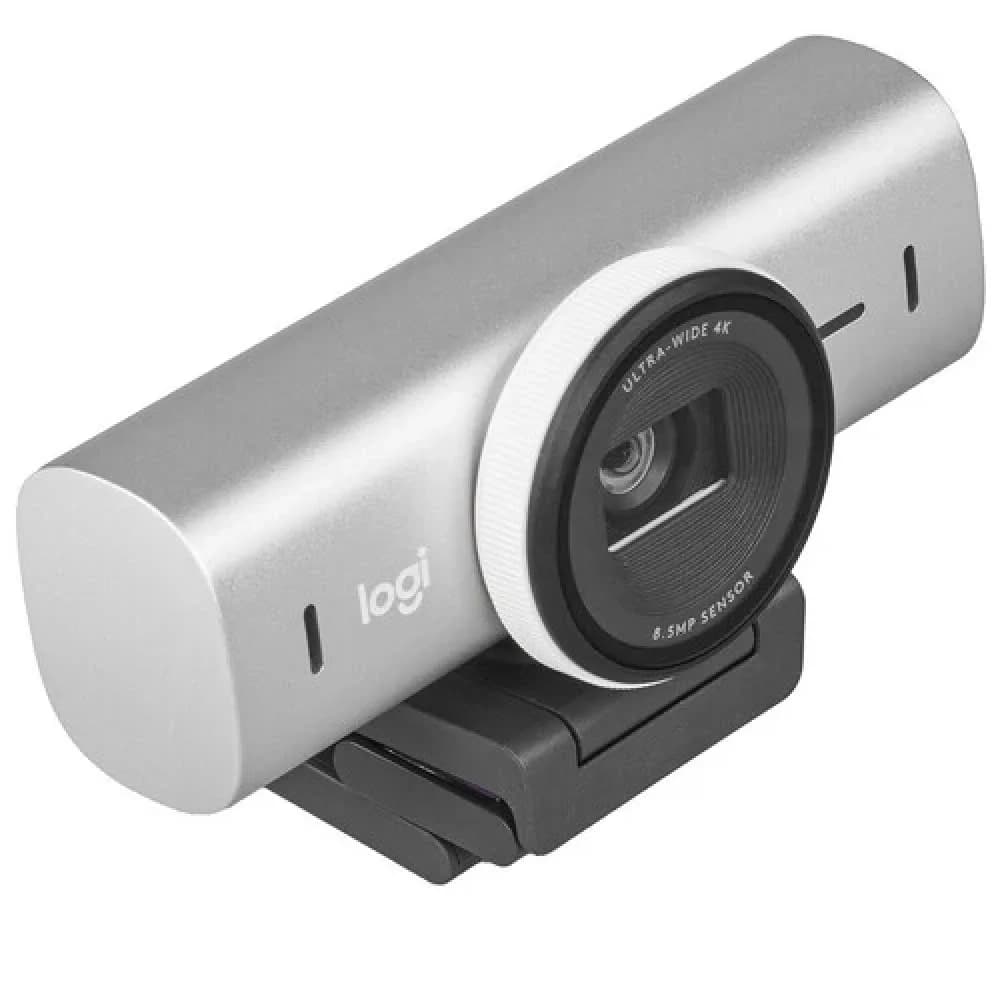 LOGITECH MX Brio 4K Ultra HD Webcam - PALE GREY - 2.4GHZ - EMEA28-935 - B2C