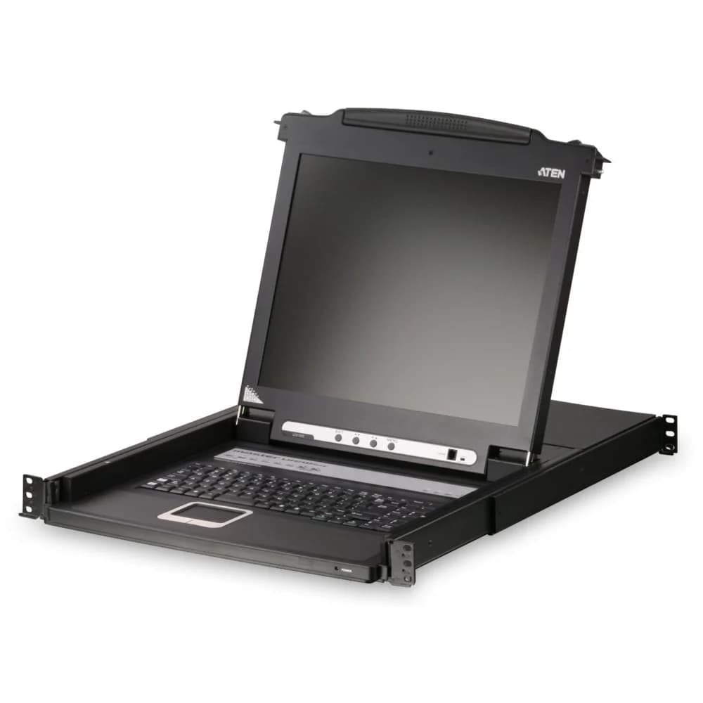 SINGLE RAIL 8P PS/2-USB LCDKVMP 17INCH
