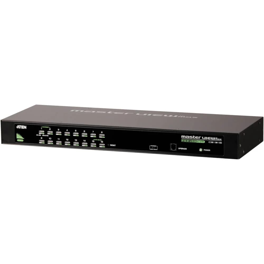 16 PORT PS/2 USB KVMP SWITCH W/230V ADP