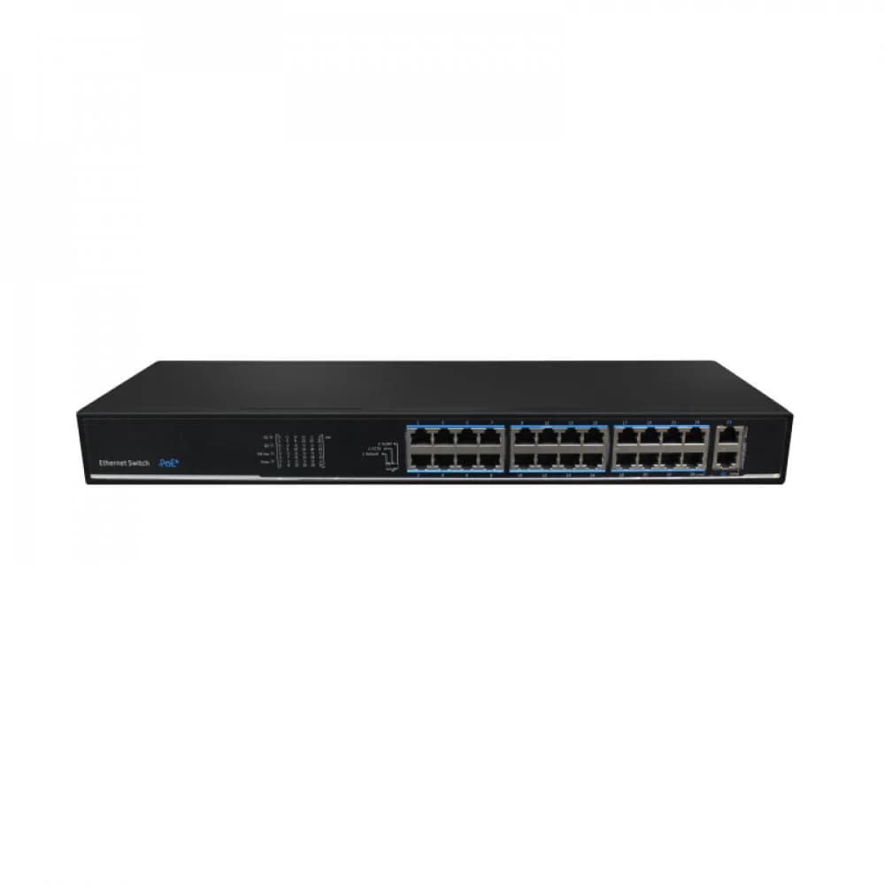 UTEPO SF26P-LM Коммутатор 24-портовый неуправляемый PoE
