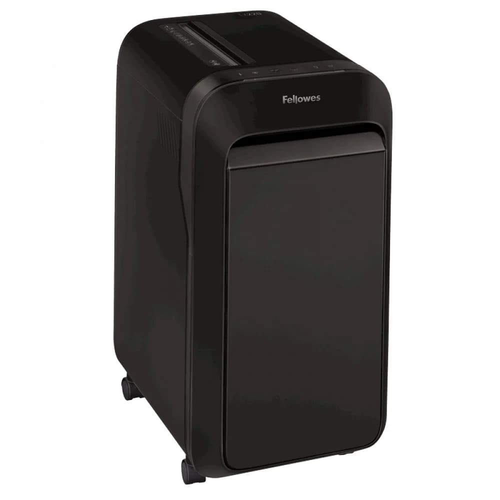 Шредер Fellowes PowerShred LX220 черный (секр.P-4) перекрестный 20лист. 30лтр. скрепки скобы пл.карты