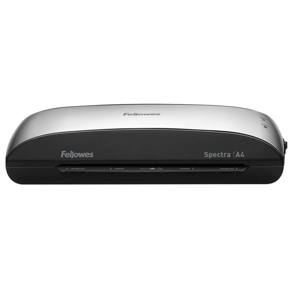 Ламинатор Fellowes® Spectra A4, (75-125 мкм), 30 см/мин., 2 нагреваемых вала / ширина входа 230 мм./ светодиодный.